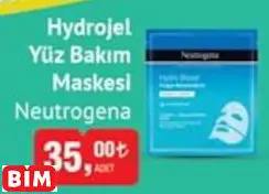 NEUTROGENA HYDROJEL YÜZ BAKIM MASKESİ
